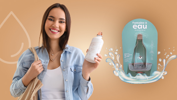 Fontaine à eau dans votre centre commercial Mistral7